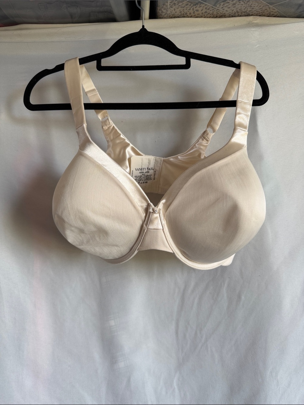 Vanity Fair Cream Full Coverage Underwire Bra